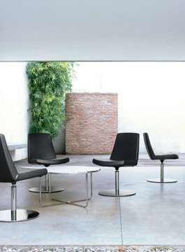 JOLLY - Upholstered height-adjustable chair by Ares Line - view 3